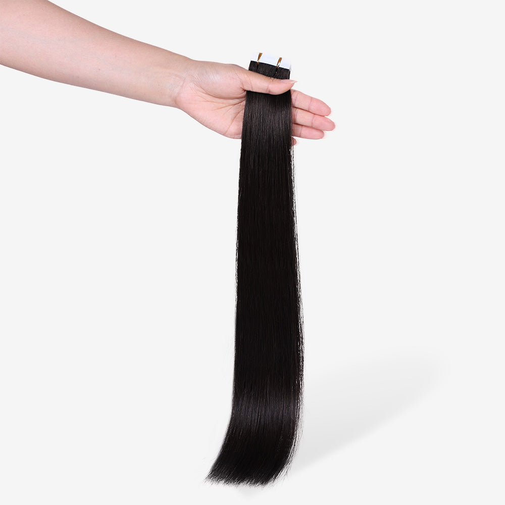 off black tape in hair extensions